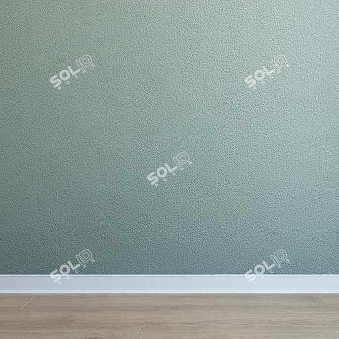 Seamless Ultra HD Plaster for Interiors & Exteriors 3D model image 1