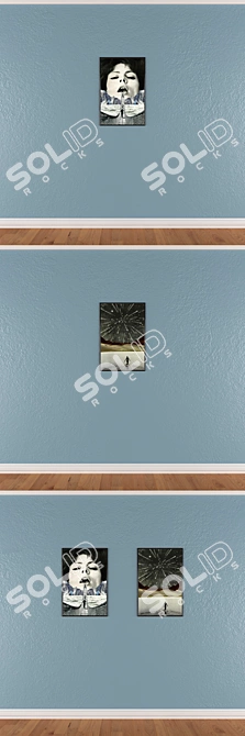 Artistic Wall Set: No. 197 3D model image 3