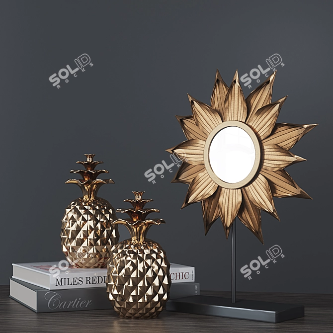 Sunshine Mirror by Dantone Home 3D model image 1