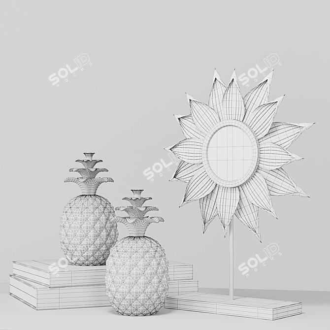 Sunshine Mirror by Dantone Home 3D model image 2