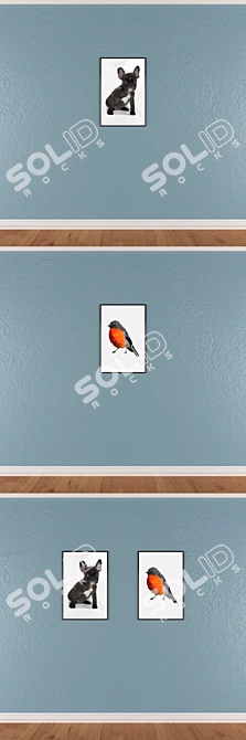 Versatile Wall Painting Set 3D model image 3