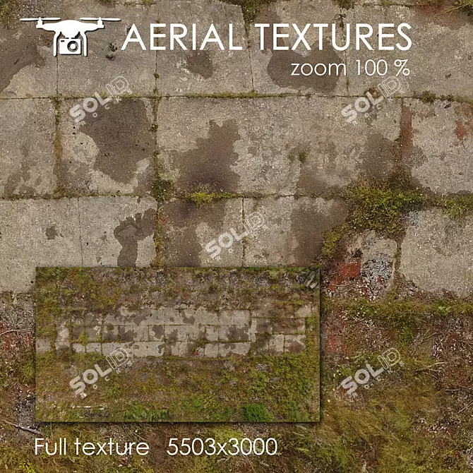 Aerial Texture for Exterior Design 3D model image 1