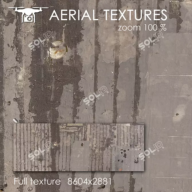 Title: Aerial Exterior Texture Set (Roofing) 3D model image 1