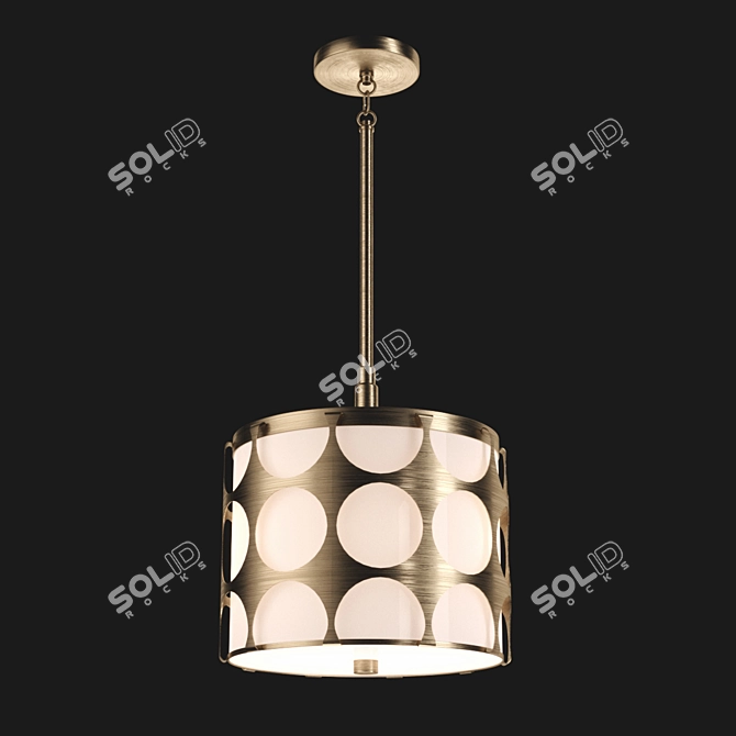 Modern Charles Pendant Lights 3D model image 1