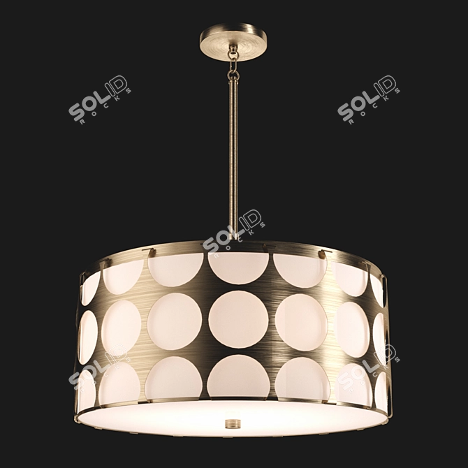 Modern Charles Pendant Lights 3D model image 2