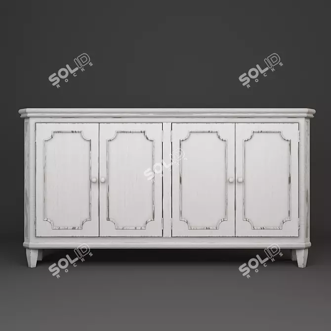 Mirimyn Accent Cabinet | Stylish and Spacious Storage 3D model image 2