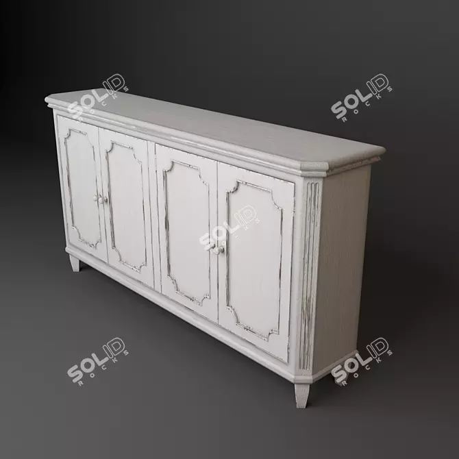 Mirimyn Accent Cabinet | Stylish and Spacious Storage 3D model image 3