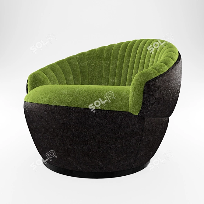 Consonance Armchair: Elegant and Comfortable 3D model image 1