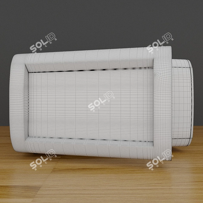 Simplified Inside Microwave 3D model image 3