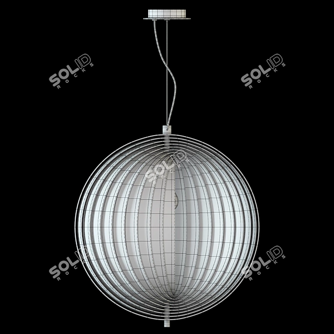 Title: Ring Eclipse Lamp 3D model image 3