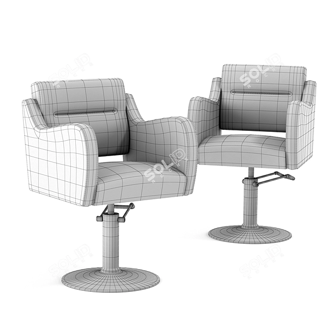 Severita Ergonomic Office Chair 3D model image 3