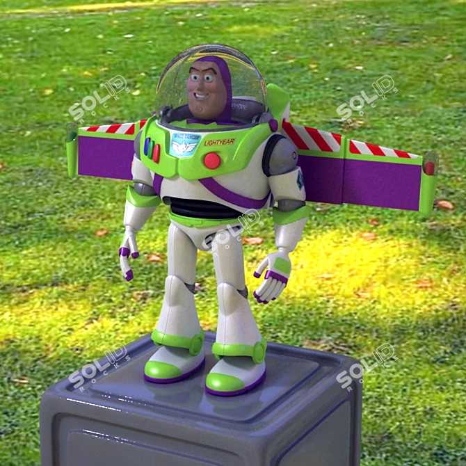 Buzz Lightyear: Toy Story Hero 3D model image 3