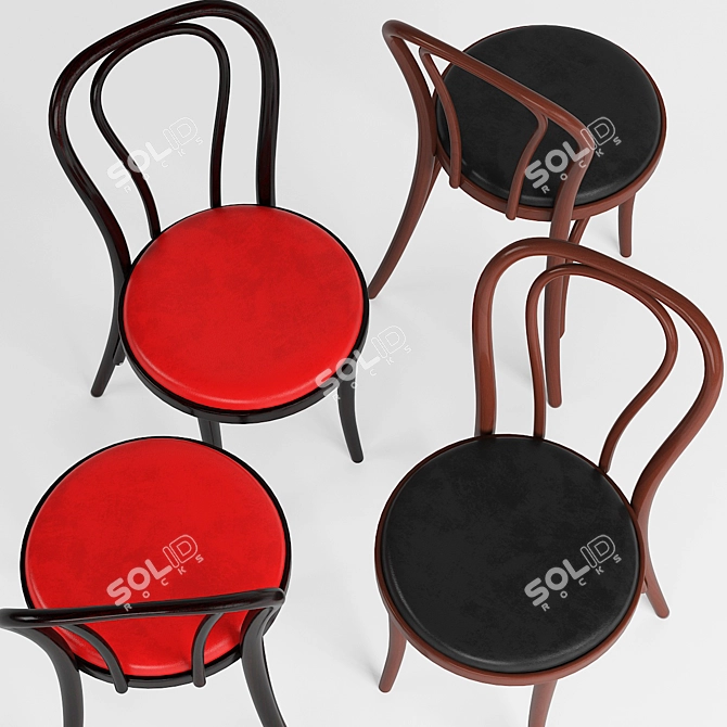 Vienna Chair03: Modern, Stylish Design 3D model image 3