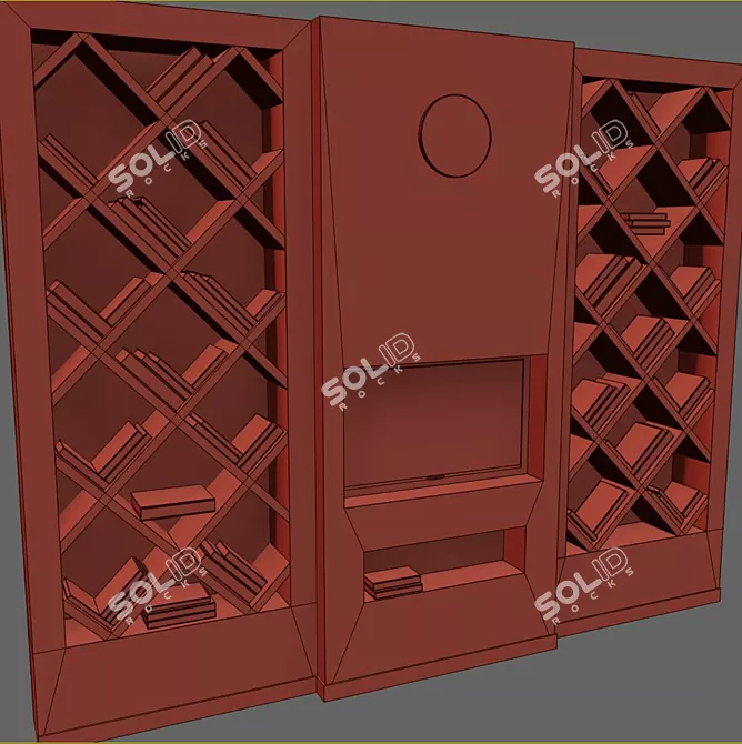 3D Wall Decor for Living Room 3D model image 2