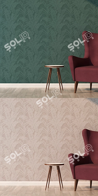 Seamless ARTE Wallpaper 3D model image 2