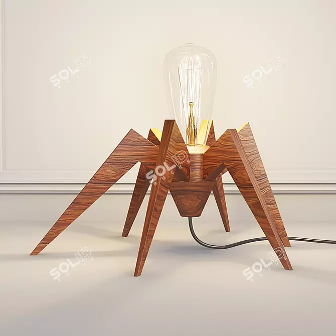 Spider Pendant Light: Elegant and Versatile 3D model image 1