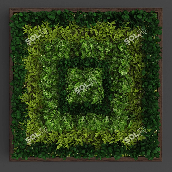 Elevated Greenery Solution 3D model image 1