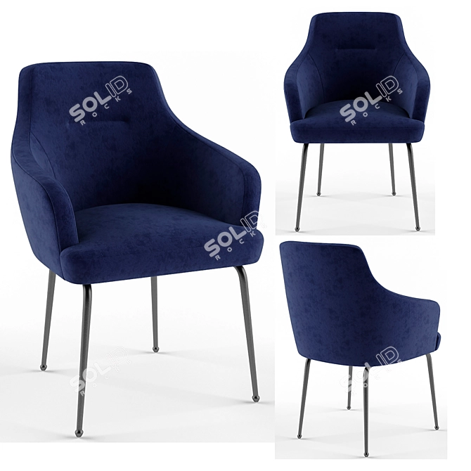 Tosconova Eli Folding Chair 3D model image 1