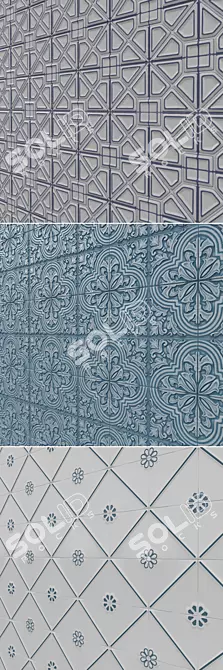 Grazia Formelle: Stylish Ceramic Tiles 3D model image 2