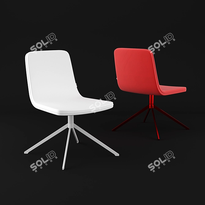 Modern Elegance: B@T Pera Lounge 3D model image 1