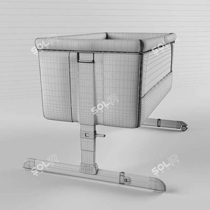 Chicco Next 2 Me: Sleep Close to Your Baby 3D model image 3