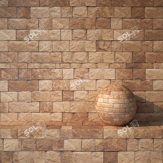 Seamless Stone Texture Pack 3D model image 1