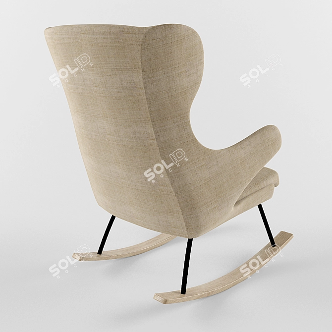  JB Lounger Chair: Stylish Comfort for Any Space 3D model image 2