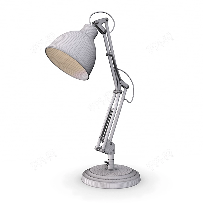 Stylish Andrews Paterson Desk Lamp 3D model image 2