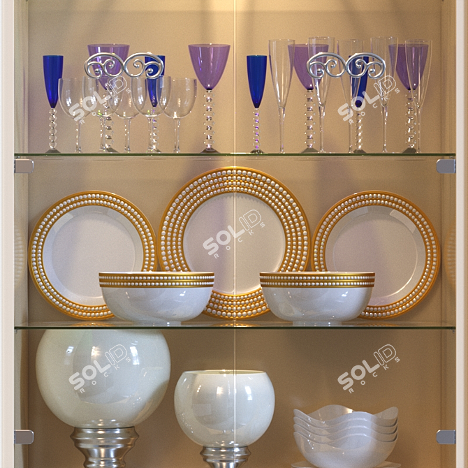 Galiano Salones Showcase: Elegant Spanish Design 3D model image 3