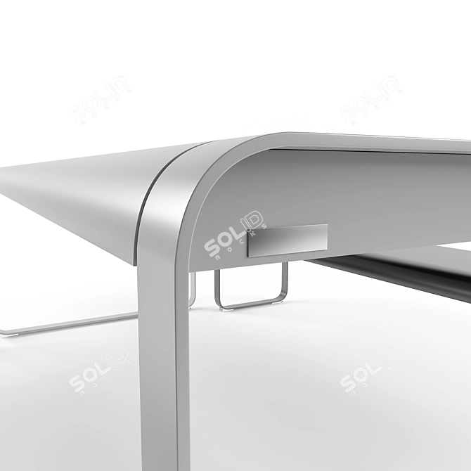 Stylish Bellevie Table by Fermob 3D model image 2