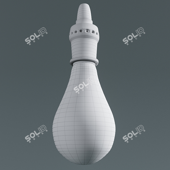 Vintage Loft Edison Bulb  3D model image 2