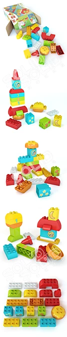 Title: Lego Duplo 10815 Building Set 3D model image 2