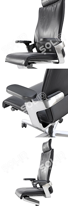 Wilkhahn ON Office Chair: Dynamic Comfort in Motion 3D model image 2