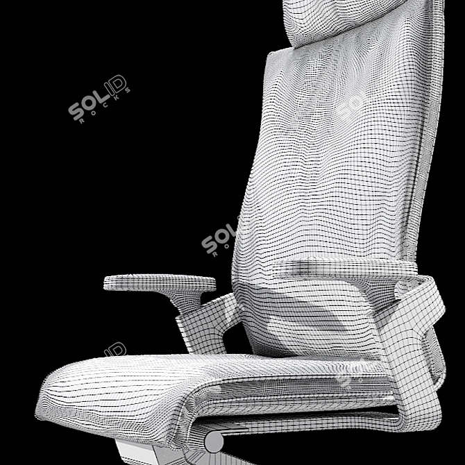 Wilkhahn ON Office Chair: Dynamic Comfort in Motion 3D model image 3