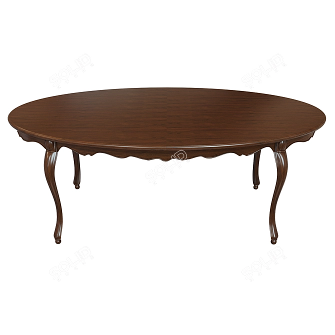Classic Table (L-2100) 3D model image 1