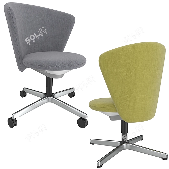 Adaptive Comfort Bay Chair 3D model image 1