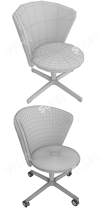 Adaptive Comfort Bay Chair 3D model image 2