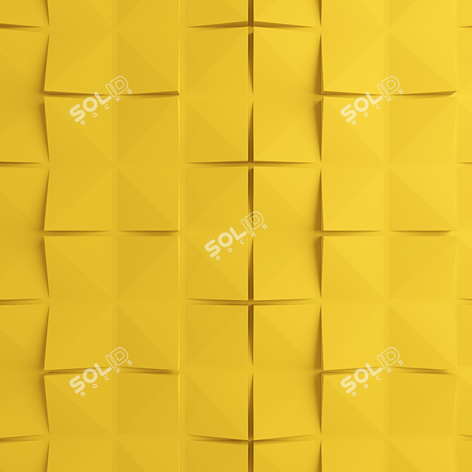 3D Wall Panel 3D model image 1