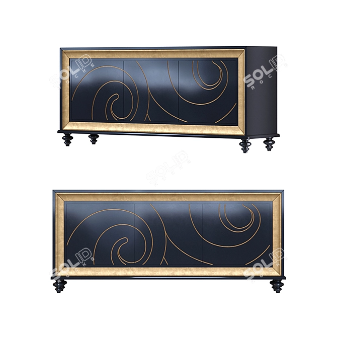 Mugali Galiano Salones Buffet 3D model image 1