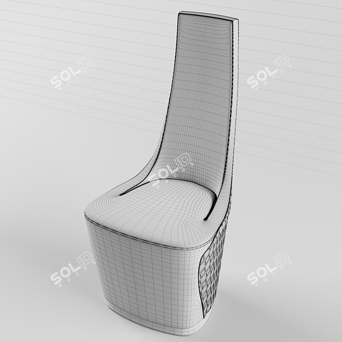 Visionnaire Le Rombo Chair 3D model image 3