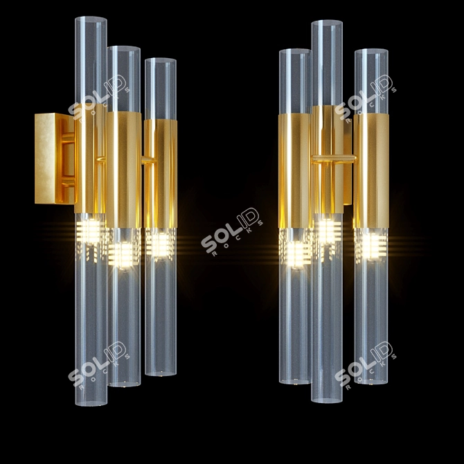 Romatti Ronald Wall Light 3D model image 1