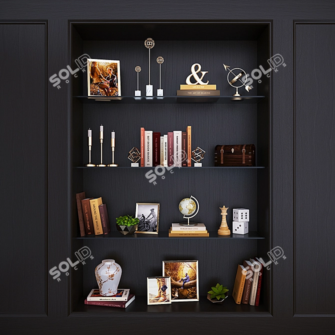 Elegant Decor Collection 3D model image 1