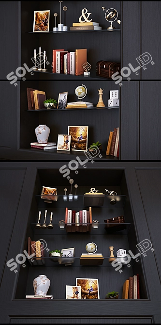 Elegant Decor Collection 3D model image 2