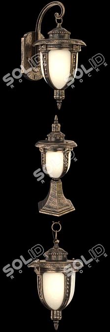 Gorgeous Atlas GLYF-2010 Lamps 3D model image 2