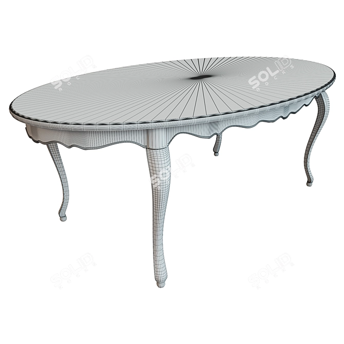 Classic Thread 2100 Table 3D model image 3