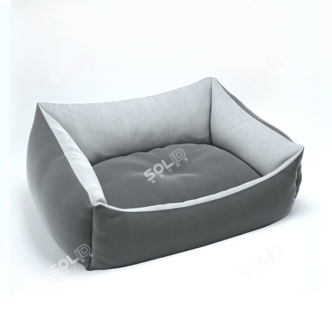 Cozy Pet Bed: Corona + Vray Files 3D model image 1