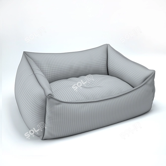 Cozy Pet Bed: Corona + Vray Files 3D model image 2