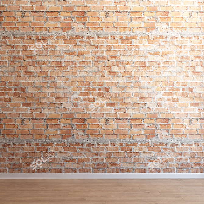 Seamless Brickwork for Stunning Interiors and Exteriors 3D model image 3