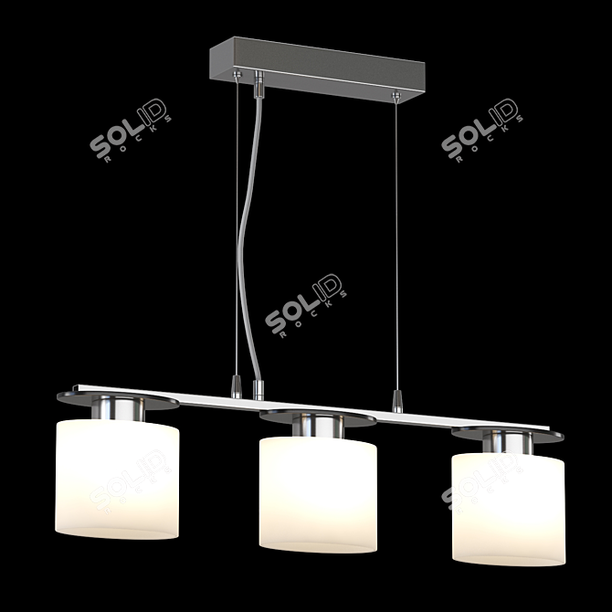 Freya Bice Pendant Light: Elegant Illumination for Any Space 3D model image 1