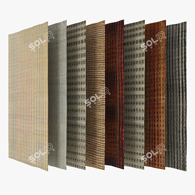 Versatile Carpets for MAX 2010, fbx, obj | High Poly, Texture 3D model image 1